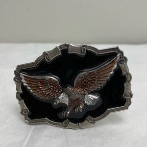 Harley Davidson Vintage Eagle Belt Buckle 1983 SN:QD1243